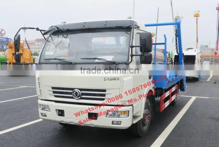 New 140HP Swing Arm Container Garbage Truck 6Tons Hook Lifting Garbage Collect Garbage Vehicle Whatsapp 0086 15897603919