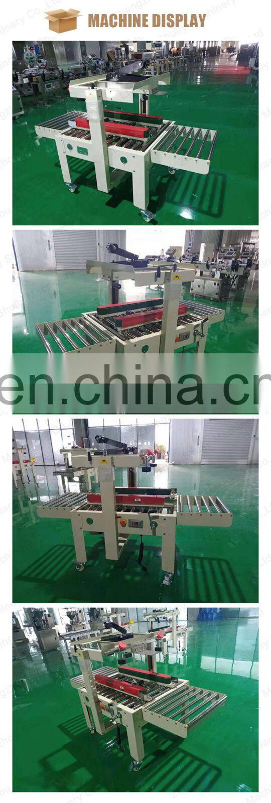 Automatic mineral water bottle carton post 1-12 carton box tape sealing machine