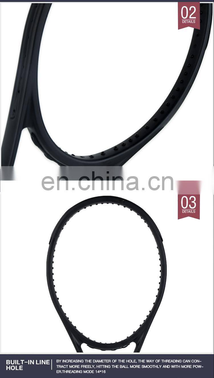 Custom Squash Racquet carbon fiber Professional Tennis Racqet