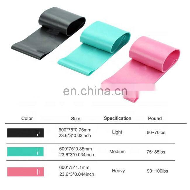 Extra Width 7.5cm Premium Resistance Loop Bands Fitness Booty Bands for Legs and Glutes