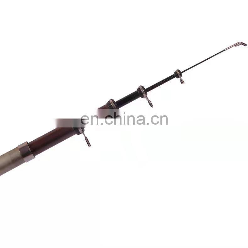 Telescopic rod and reel combo spinning fire fishing rod set fishing reel and rod