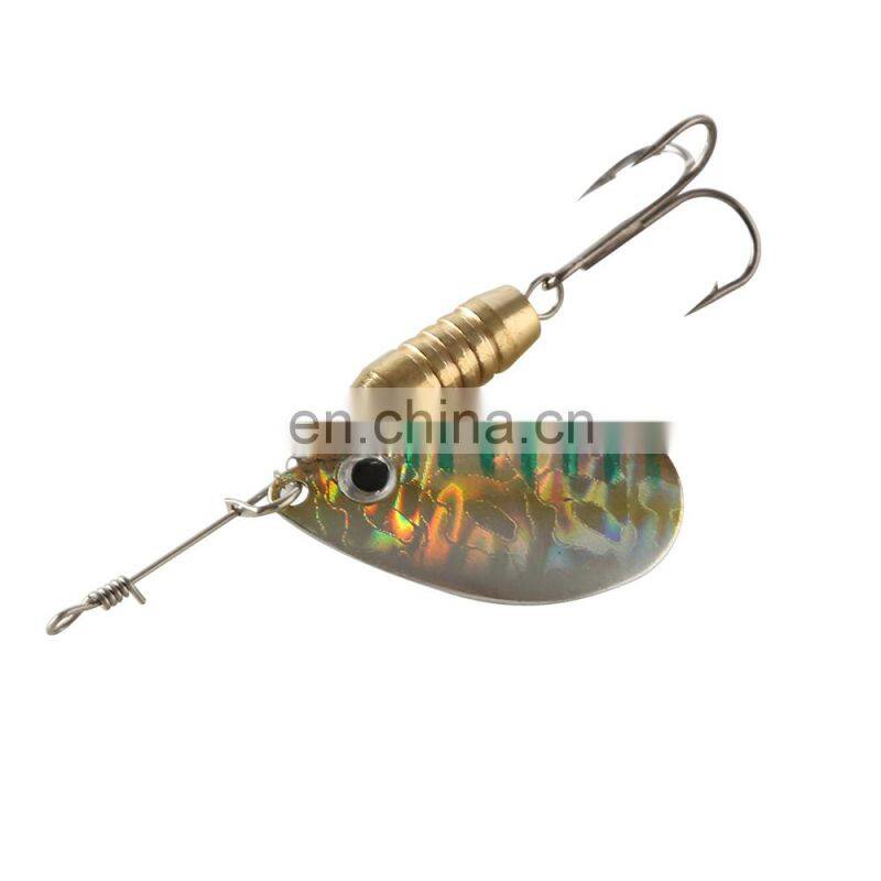 JOHNCOO Fishing Lure Spinner Bait Copper Spoon 5.6g 10g 14g Metal Bait Isca Artificial Pesca Hard Bait Fishing Tackle
