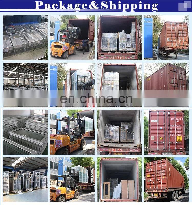 Superhouse Picture aluminum frame glass wood door wooden door for front door design with AS2047/CAS//DADE/NFRC/NOA certification