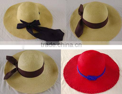 lady floppy wheat straw hats floppy beach hat wide brim floppy hat