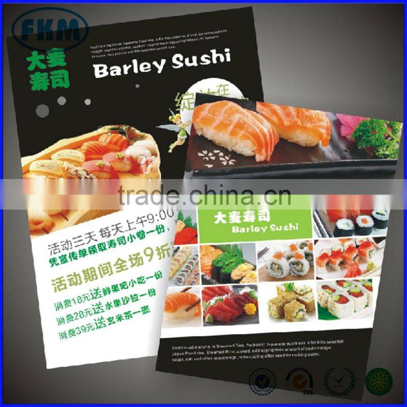 glossy flyers printing/flyer A6 printing / printing service