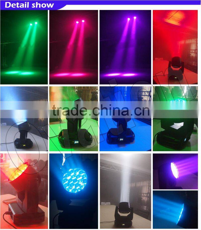 Guangzhou 19pcs Led Wash RGBW Moving Head Light Used rental/ dj light