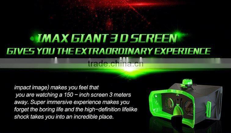 Best Price Support 3.5"-6.0" Phones High Quality Environmental ABS Plastic VR Box 3D Glasses