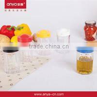 D610 hot sale plaid spice holder kitchen oil containers condiment dispenser