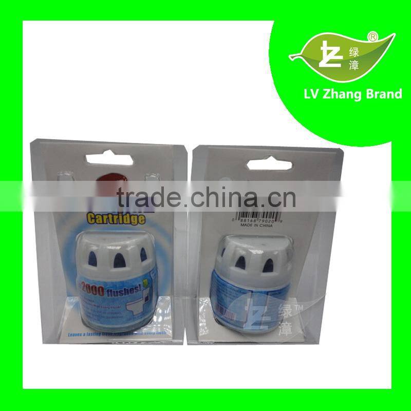 Glass Bottle Automatic Flushing Toilet bowl cleaner