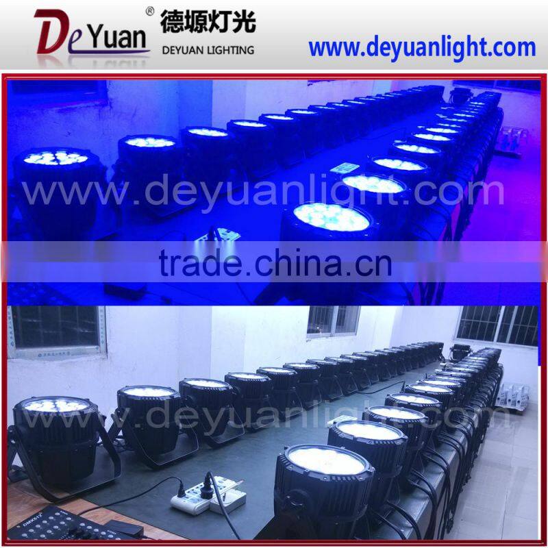 led pro outdoor lighting 18pcs 10w par can lights for sale