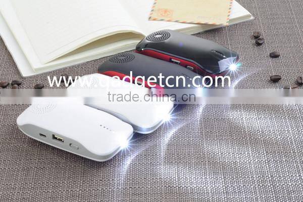 New Arrival Bluetooth 2000mah External Power bank (Black/White)