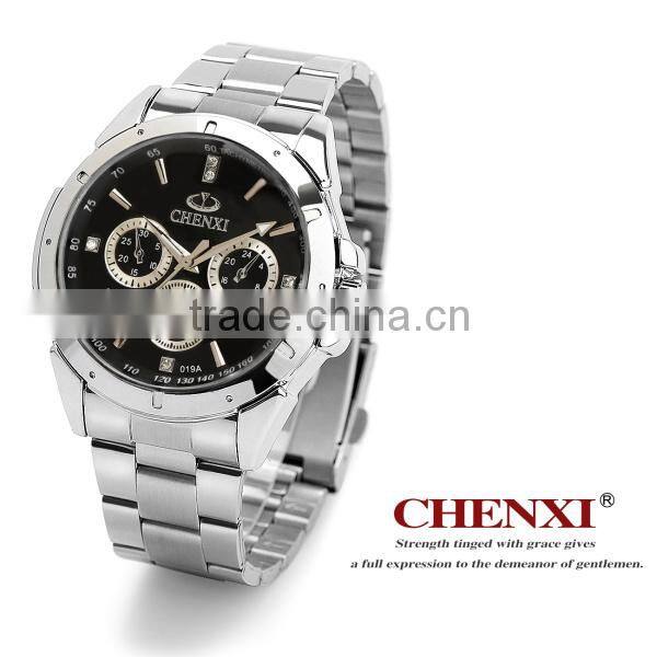 Hot fashon best price China watch ,Alloy watch case stainless steel watch back with PCS21S Japan movt for OEM 019AM&LS