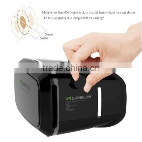 New VR Shinecon Virtual Reality Headset 3d Vr Glasses for 4~6 Inch Smartphones