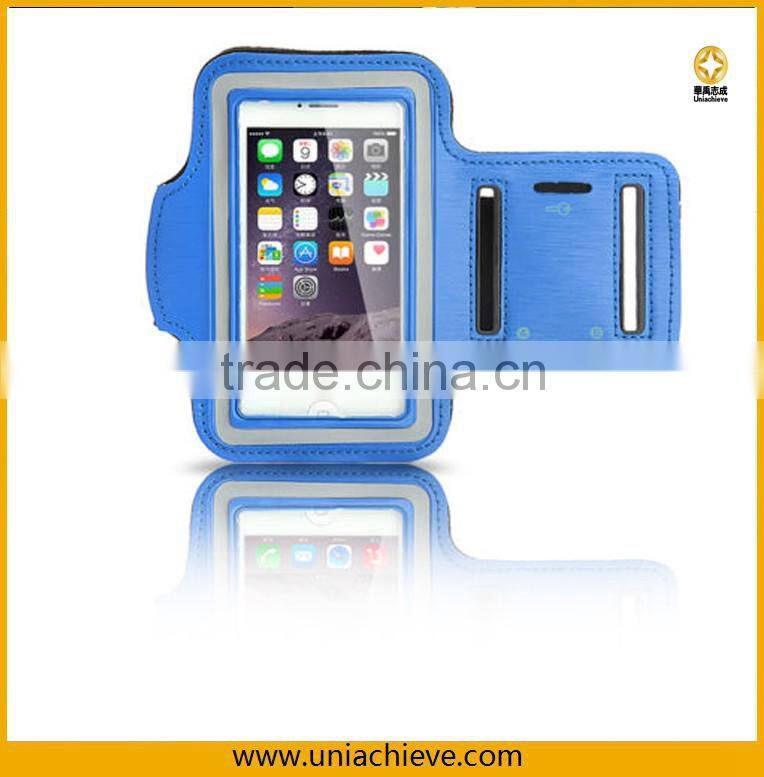 Sports Armband Case for iPhone 6/6 plus running neoprene Sports Armband phone case blue