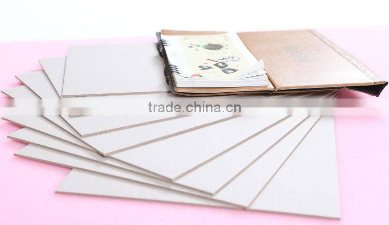 Thick large grey cardboard sheets wholesale