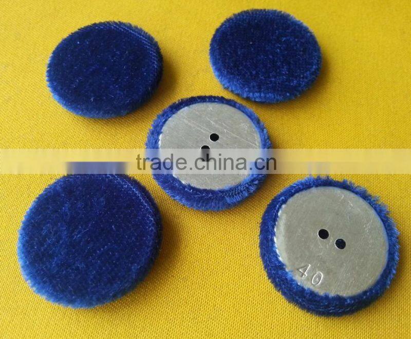 2 - Holes Fabric Covered Button For Ladies --- F1515