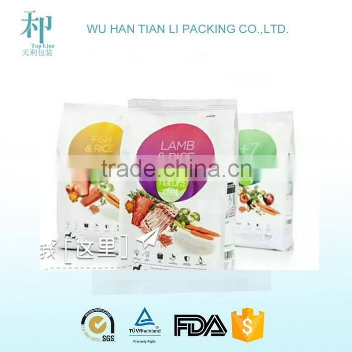 new design customized printed PET/VMPET/PE snack aluminum foil bag with zipper