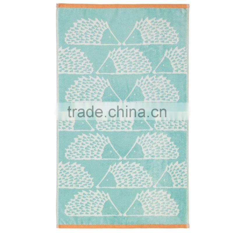 Wholesaler Custom Cotton Jacquard Beach Towel