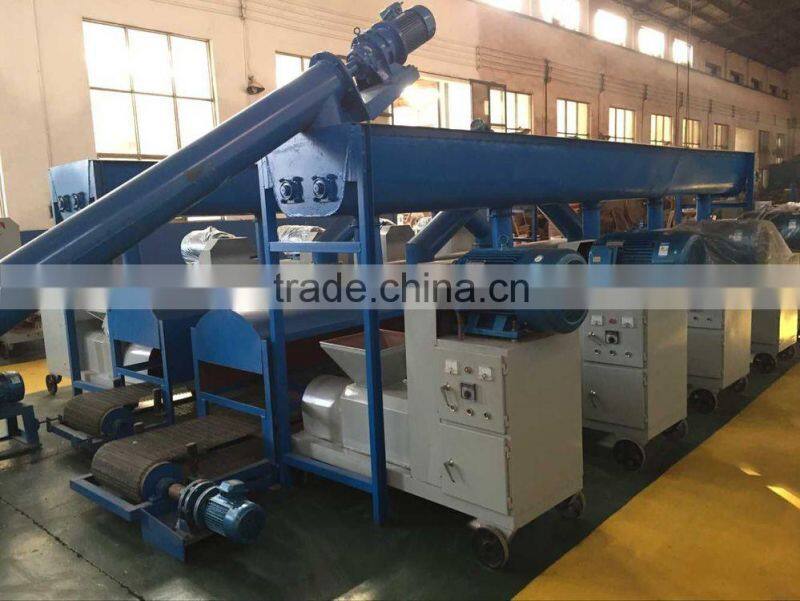 Hexagon type sawdust briquette machine for biomass charcoal briquetting