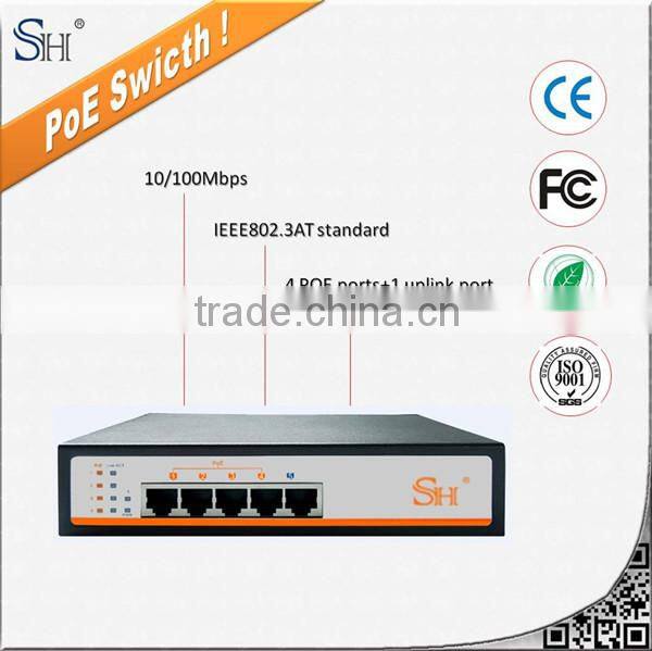 Power over Ethernet space-saving hot sale series mini poe switch