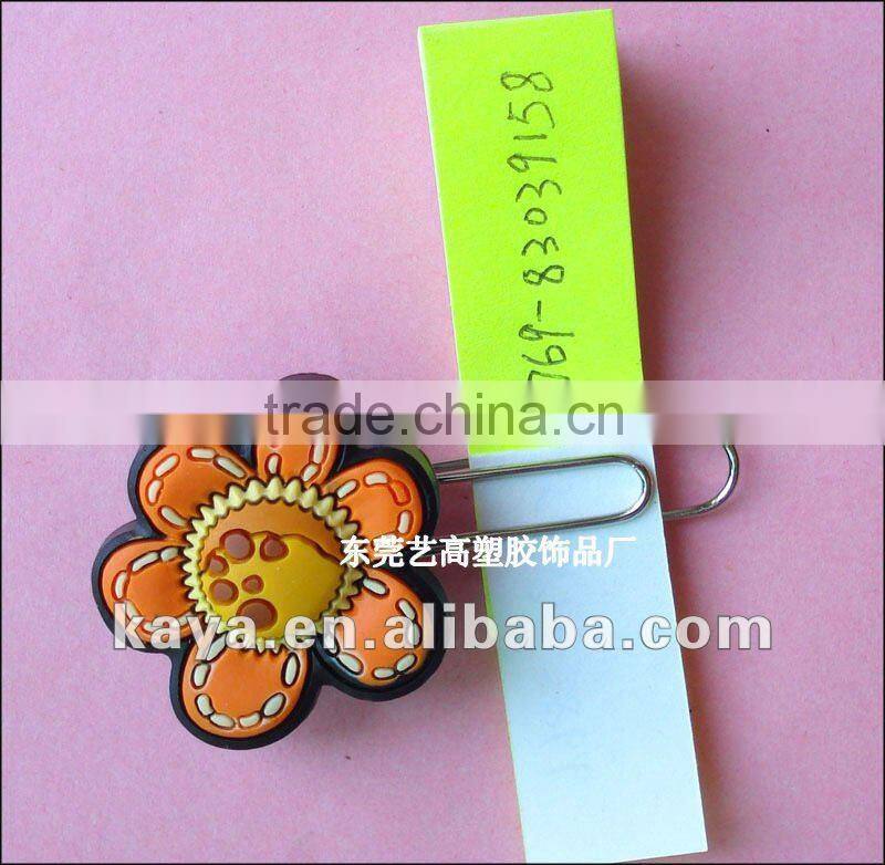 Kids gifts plastic cartoon bookmarker