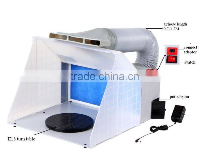 HS-E420K cheap spray booth for hobby and cake art