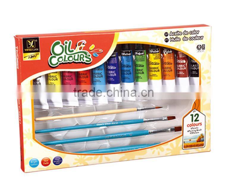 2015 High Quality Non-toxic Glass Color Paint For Student