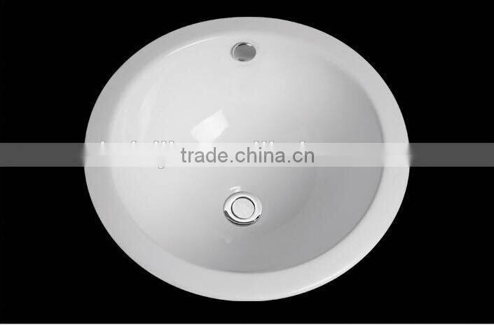 Sanitary ware bathroom round above counter basin (BSJ-C839)