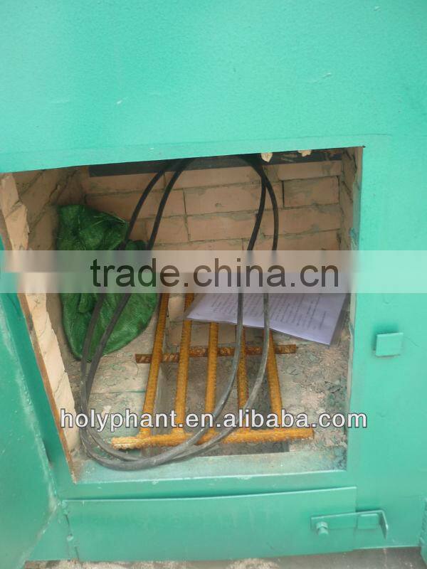 Sawdust dryer for biomass briquetting, pelleting equipment