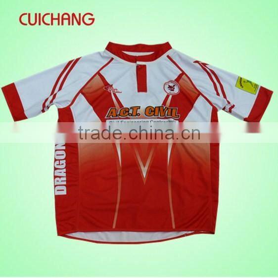 good quality factory custom rugby jersey