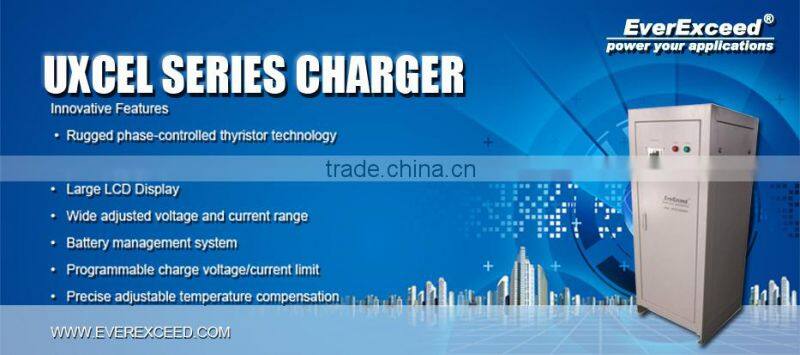 CE/ISO Rugged phase-controlled thyristor technology solar battery charger