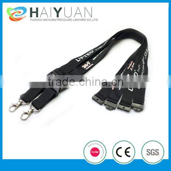 durable waterproof polyster hood lanyard