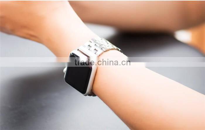 Fashion Strap For Apple Watchband Stainless Steel Bracelet