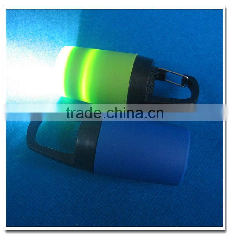 Superbright 6 led keychain light with carabiner