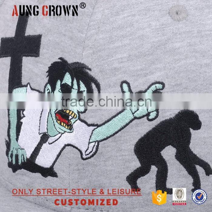 custom cool funny embroidey hip hop snapback cap/hat