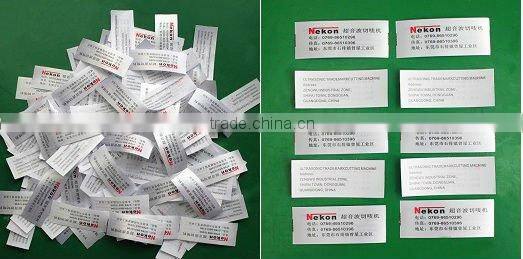 Automatic Ultrasonic label cutting machine