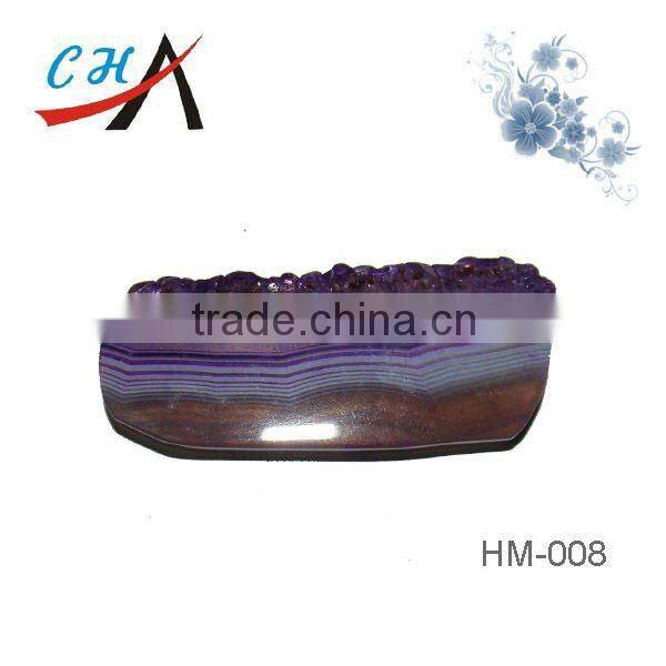 agate slices polished