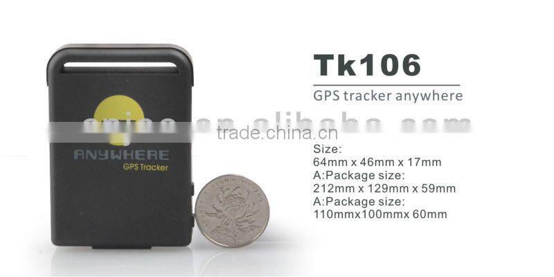 Ebay China Hot Sale Real-time Tracking Device/Small GPS Tracking Chip with Magnat Cover with Free Platform Software
