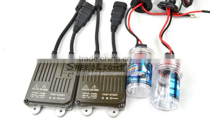 24 Months Warranty H1 H4 H7 H11 9005 9006 35W 55W Fast Bright HID Xenon Kit With Slim Ballast