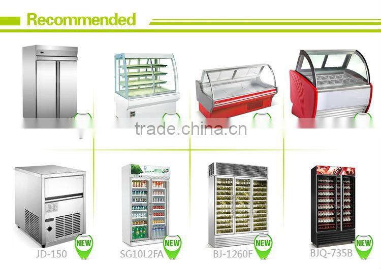 luxurious stainless steel workbench refrigerator/commercial kitchen worktable refrigerator