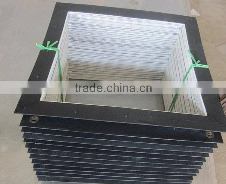 Simple Stable Square Protective Accordion Cover For Hoisting Platform