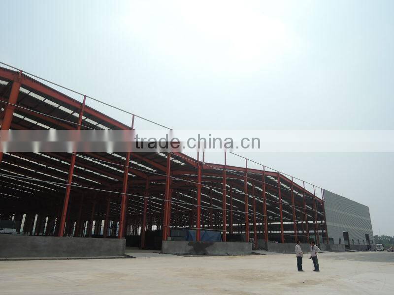 China Prefabricated Light Frame Steel Structure Prefabricated Metal Sheds For Farms