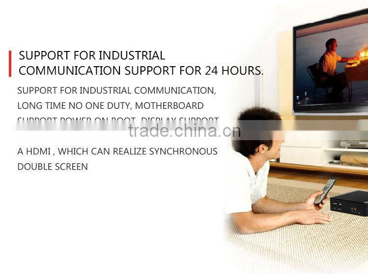 Low Price X29-J1900 Celeron Quad Core Thin Mini Itx Fanless i3 Fanless Desktop PC Support MIC 2G RAM 500G HDD