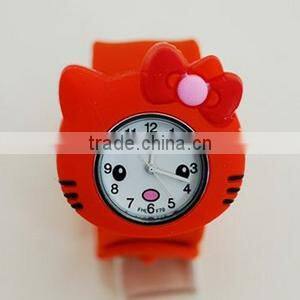 China Wholesales High Quality Environmental Silicone Adjustable Watch Cartoon Children Watch
