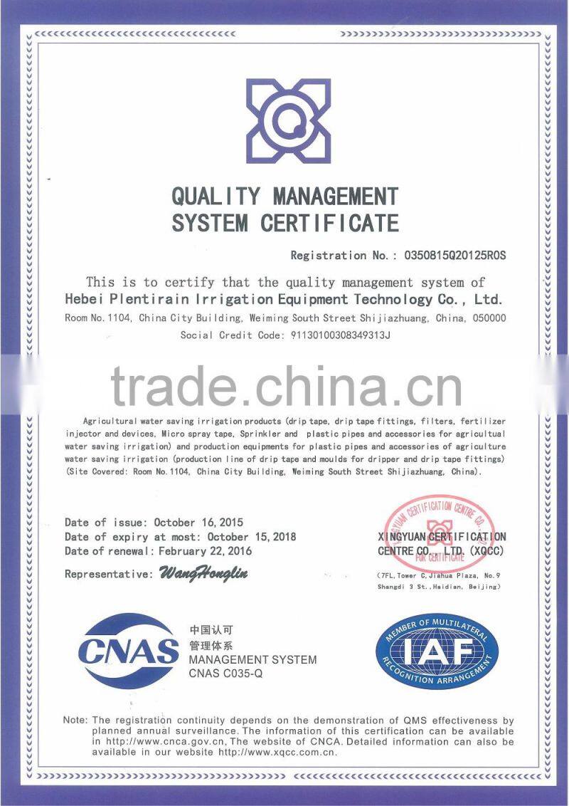 Plentirain brand Micro sprayer irrigation mini sprinkler