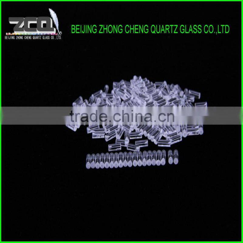 Clear Capillary Quartz Glass Rods