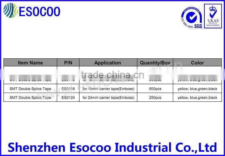 smt consumables double splice printed adhesive tape