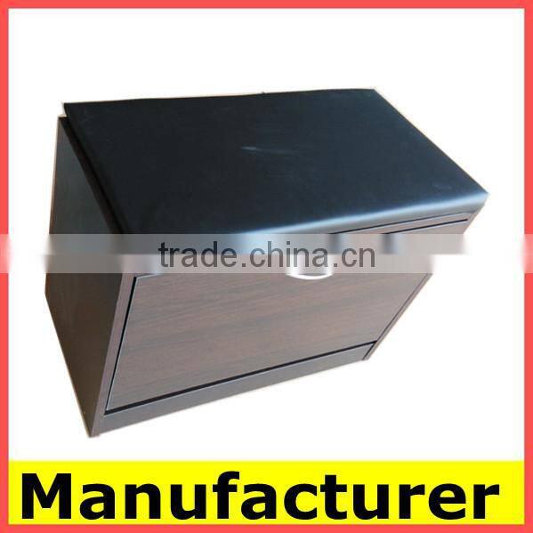 wholesale Wood Shoe Storage Bench Cabinet Closet Shelf With Sofa Entryway Multipurpose