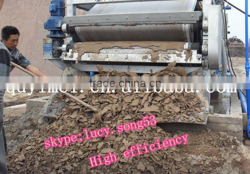 Sludge treatment- Belt type filter press