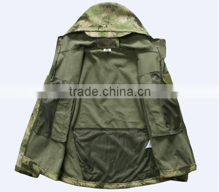 Uniseason men khaki military jacket